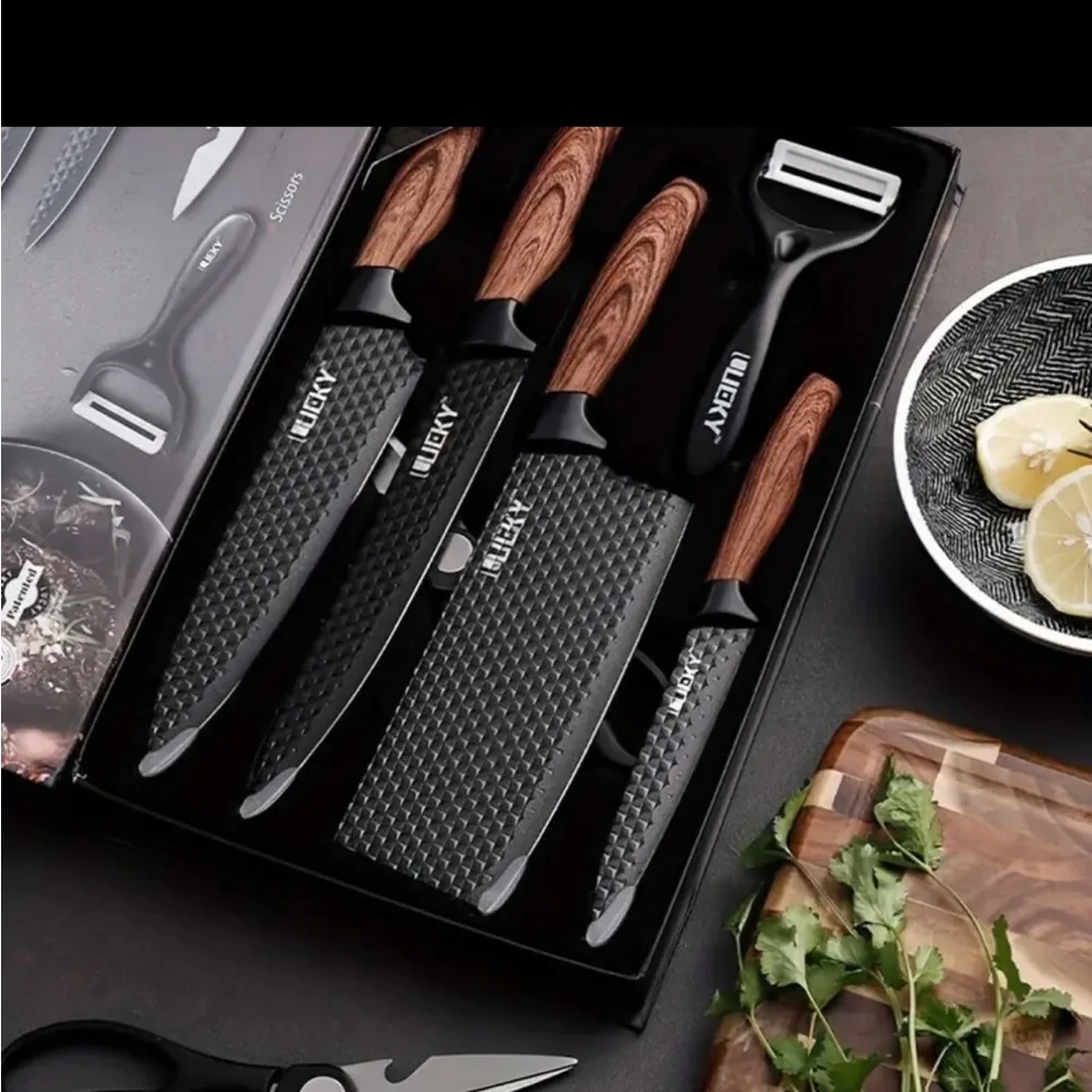 6 pc knife set
